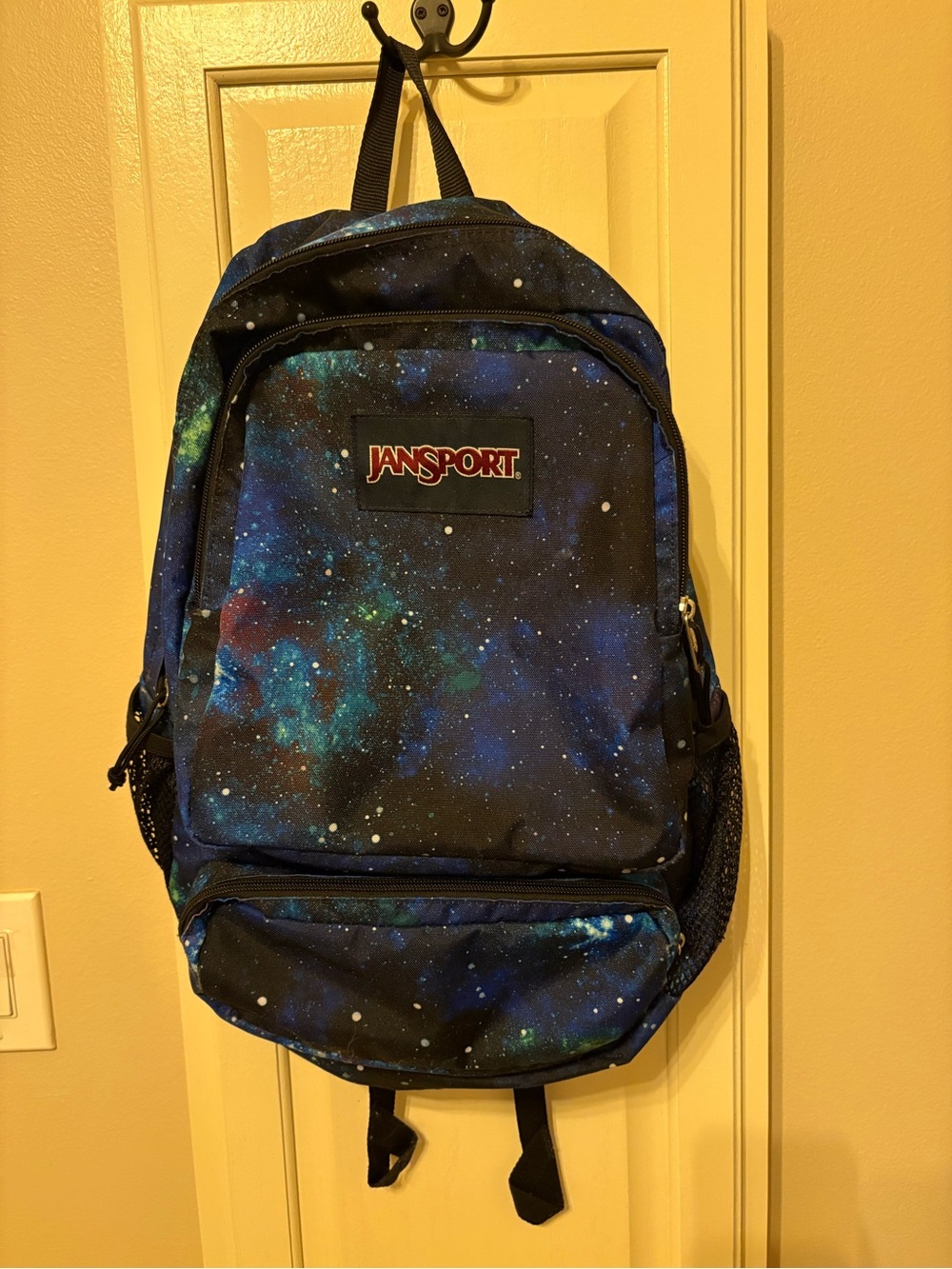 Jansport Galaxy Print Backpack - Blue/Black